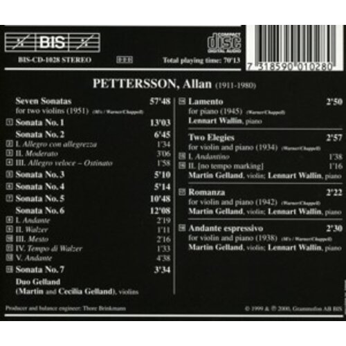 BIS Pettersson - Vnson