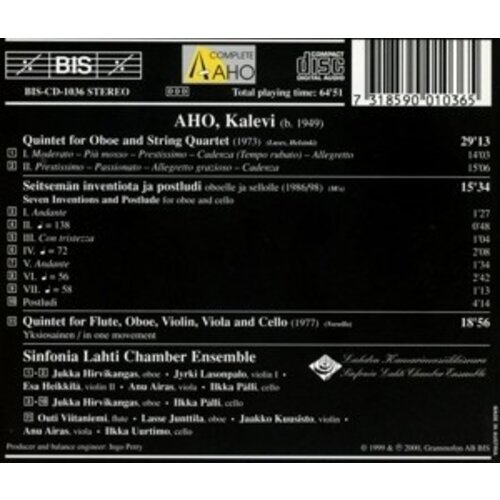 BIS Aho - Oboequ.