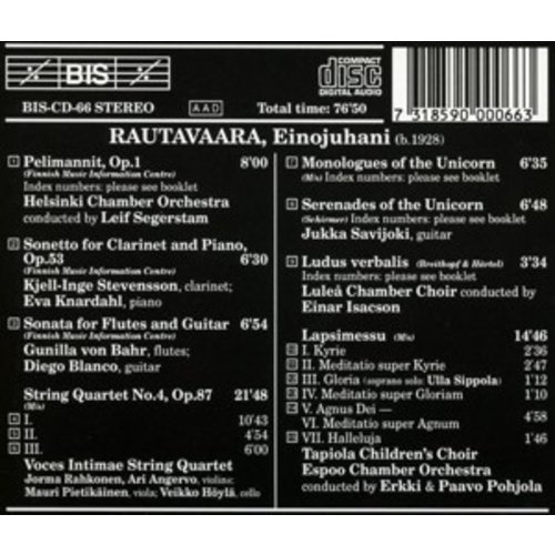 BIS Rautavaara - Chamber