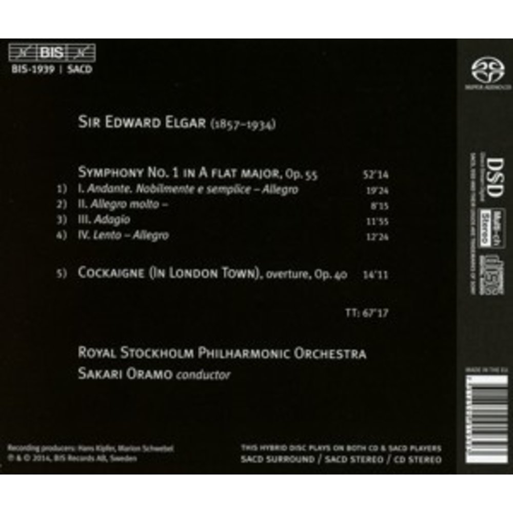 BIS Symphony No. 1 - Cockaigne (In London Town)