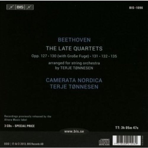 BIS The Late String Quartets