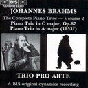 BIS Brahms - Piano Trios Ii