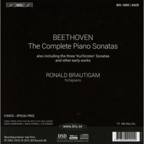 BIS Beethoven - The Complete Piano Sonatas