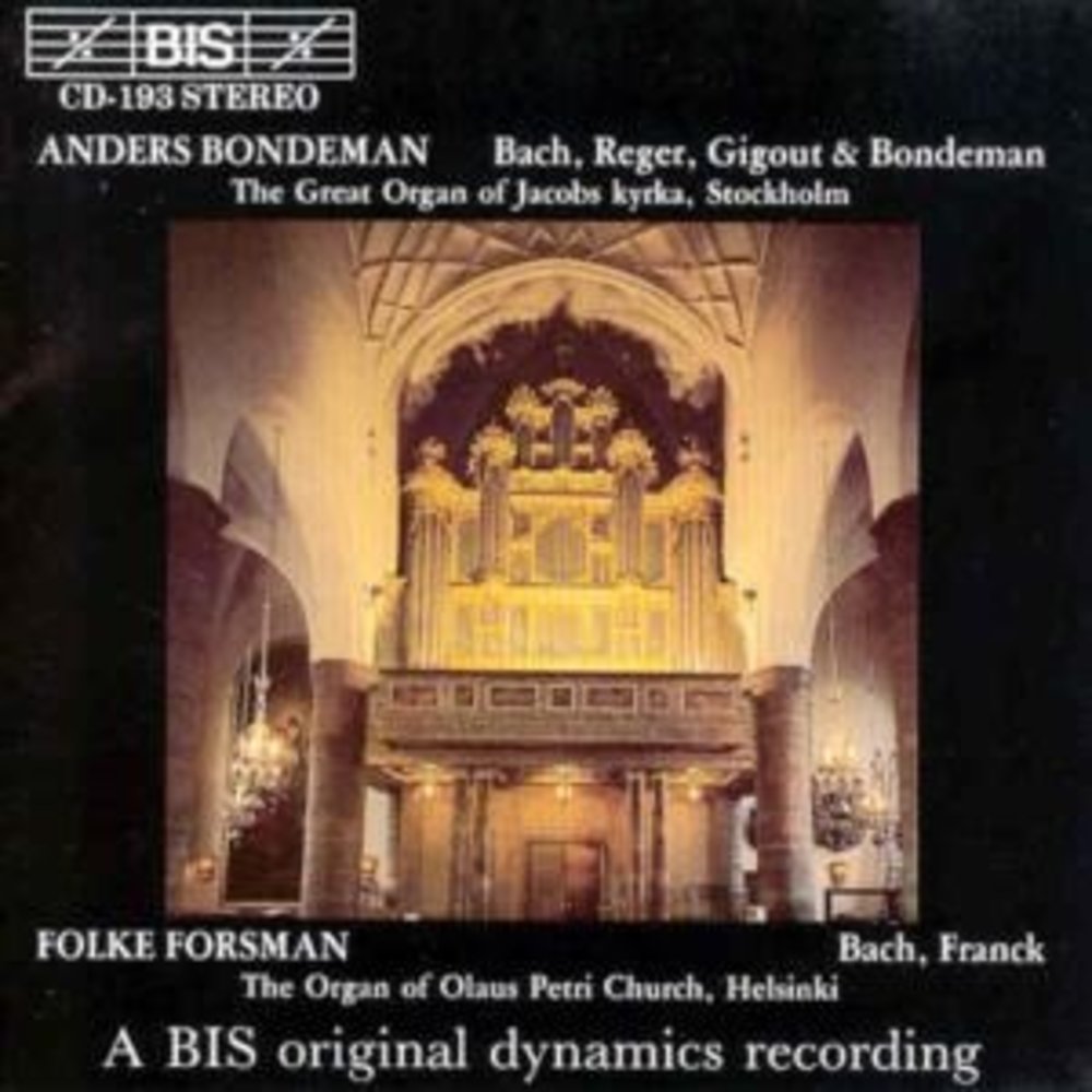 BIS Mixed Organ Music