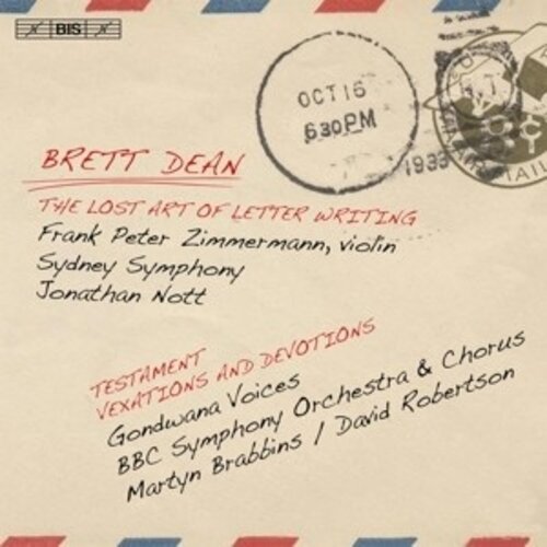 BIS Brett Dean:  Concerto For Violin And Orchestra