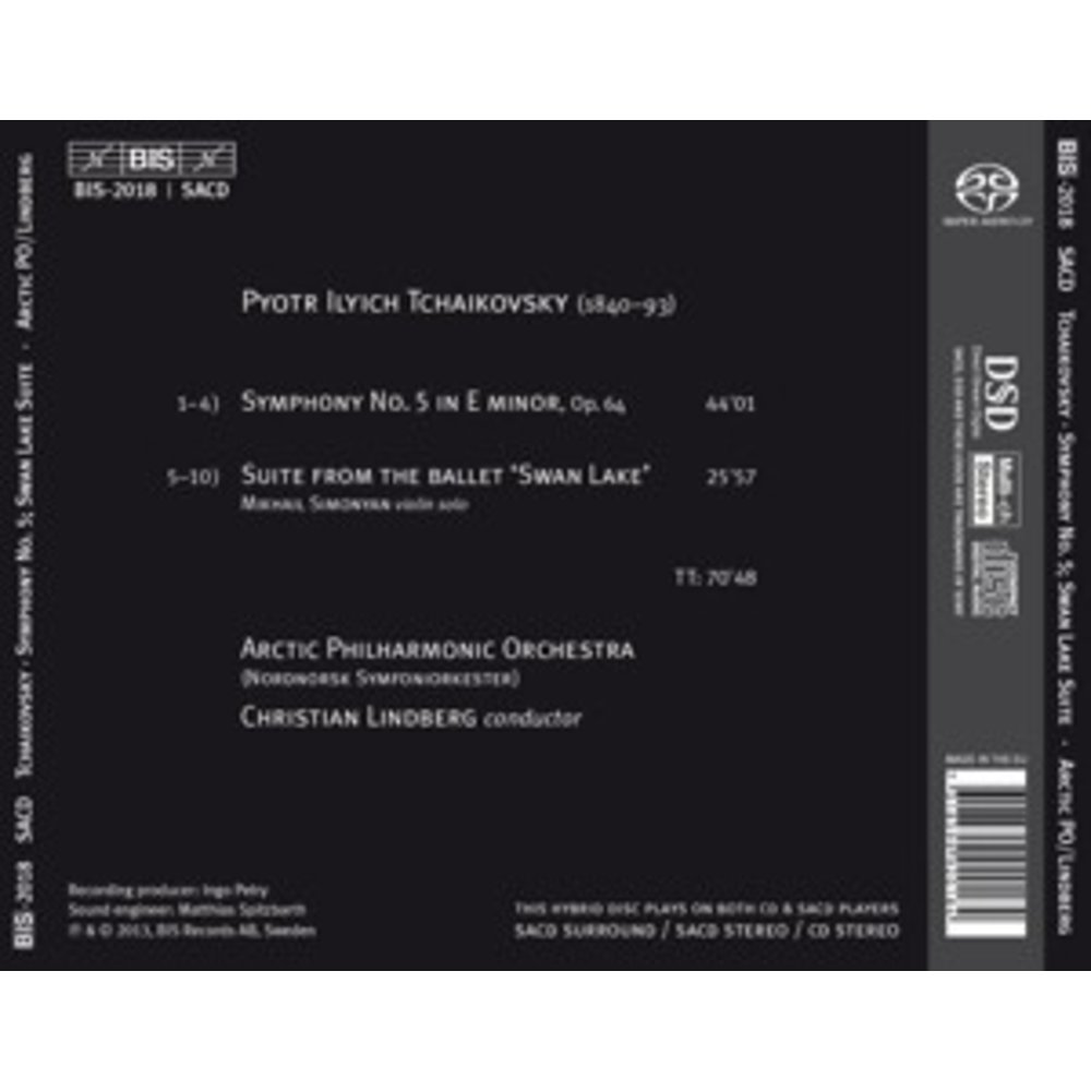 BIS Symphony No. 5 / Swan Lake Suite