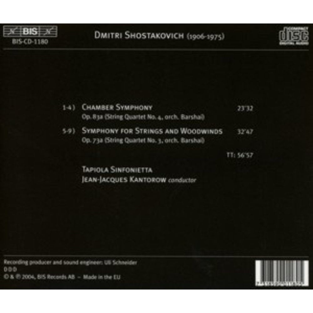 BIS Shostakovich - Transcr.