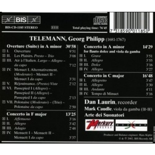 BIS Telemann - Recorder