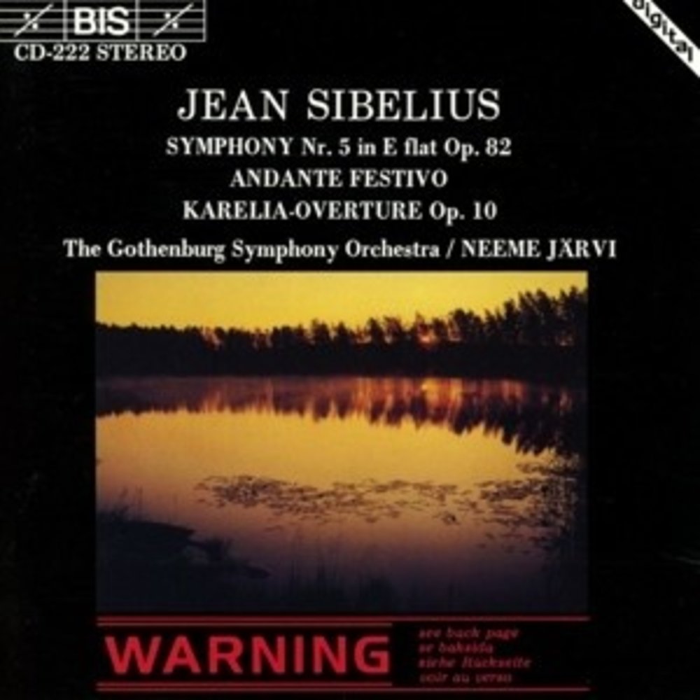BIS Sibelius - (6) Symph. 5