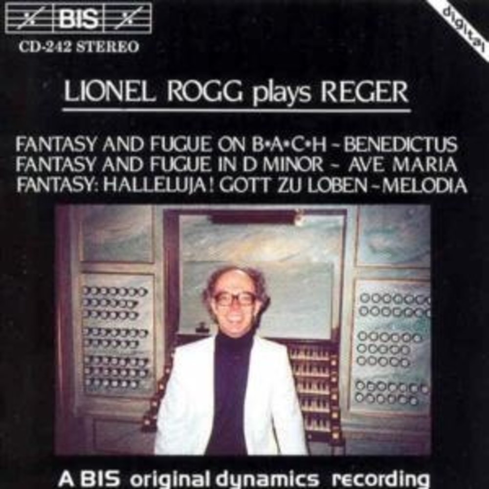 BIS Rogg Plays Reger
