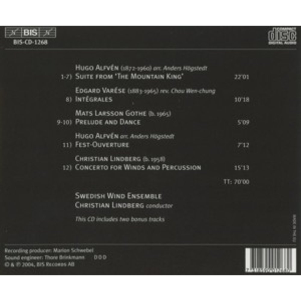 BIS Christian Lindberg - Cond.