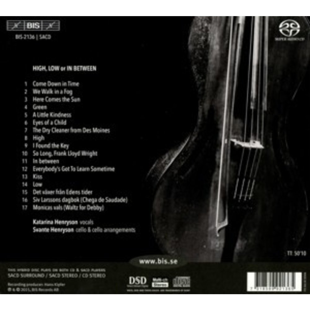 BIS High, Low Or In Between