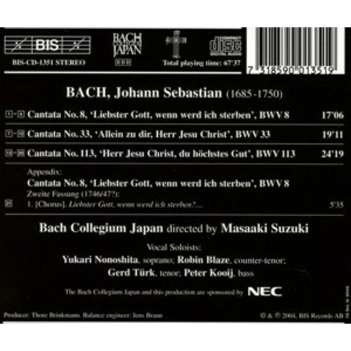 BIS Bach - Cantatas 24