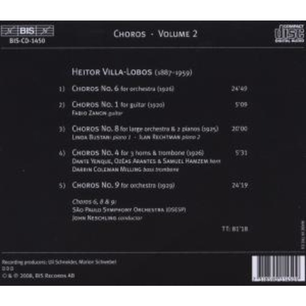 BIS Villa-Lobos - Choros 2