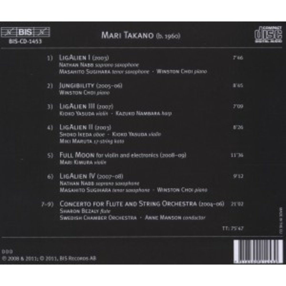 BIS Takano: Ligalien