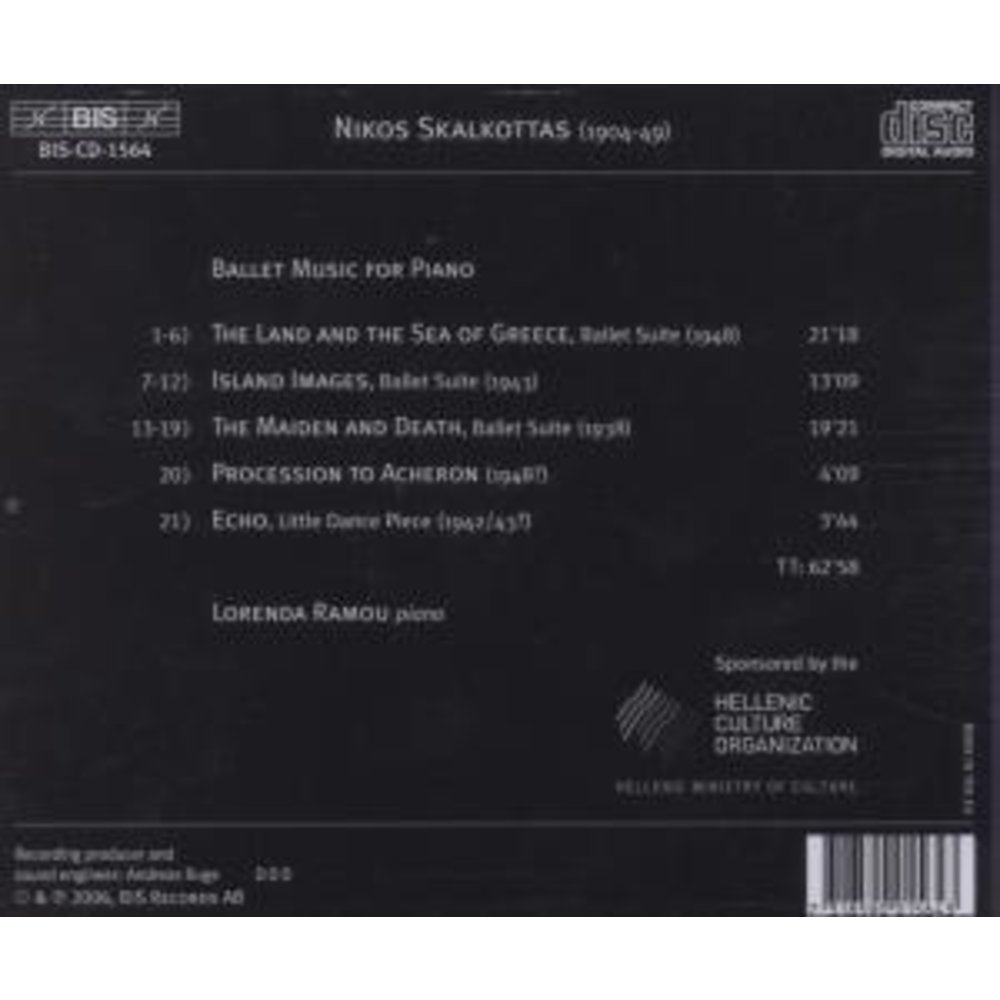 BIS Skalkottas - Piano Works