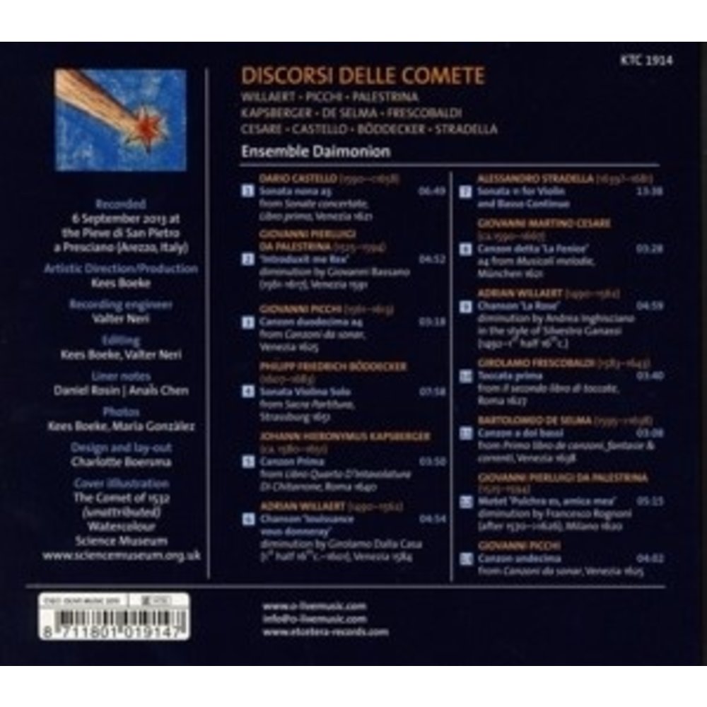 Etcetera Discorsi Delle Comete