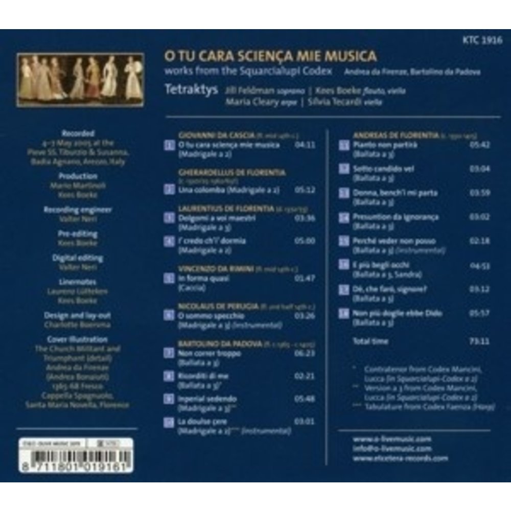 Etcetera O Tu Cara Scienca Mie Musica/Squarc