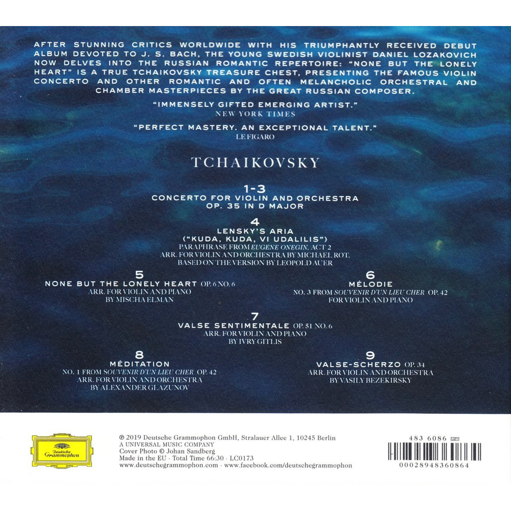 Deutsche Grammophon None But The Lonely Heart