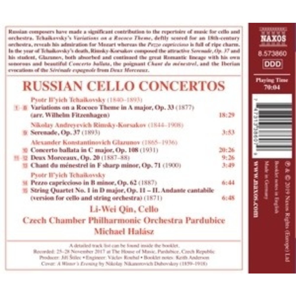 Naxos Russian Cello Concertos