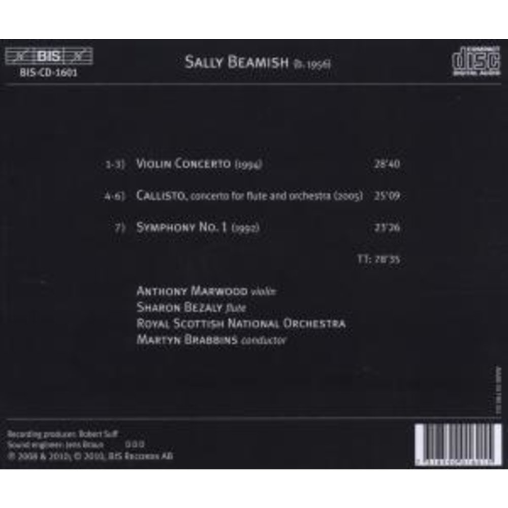 BIS Beamish - Orch. Works