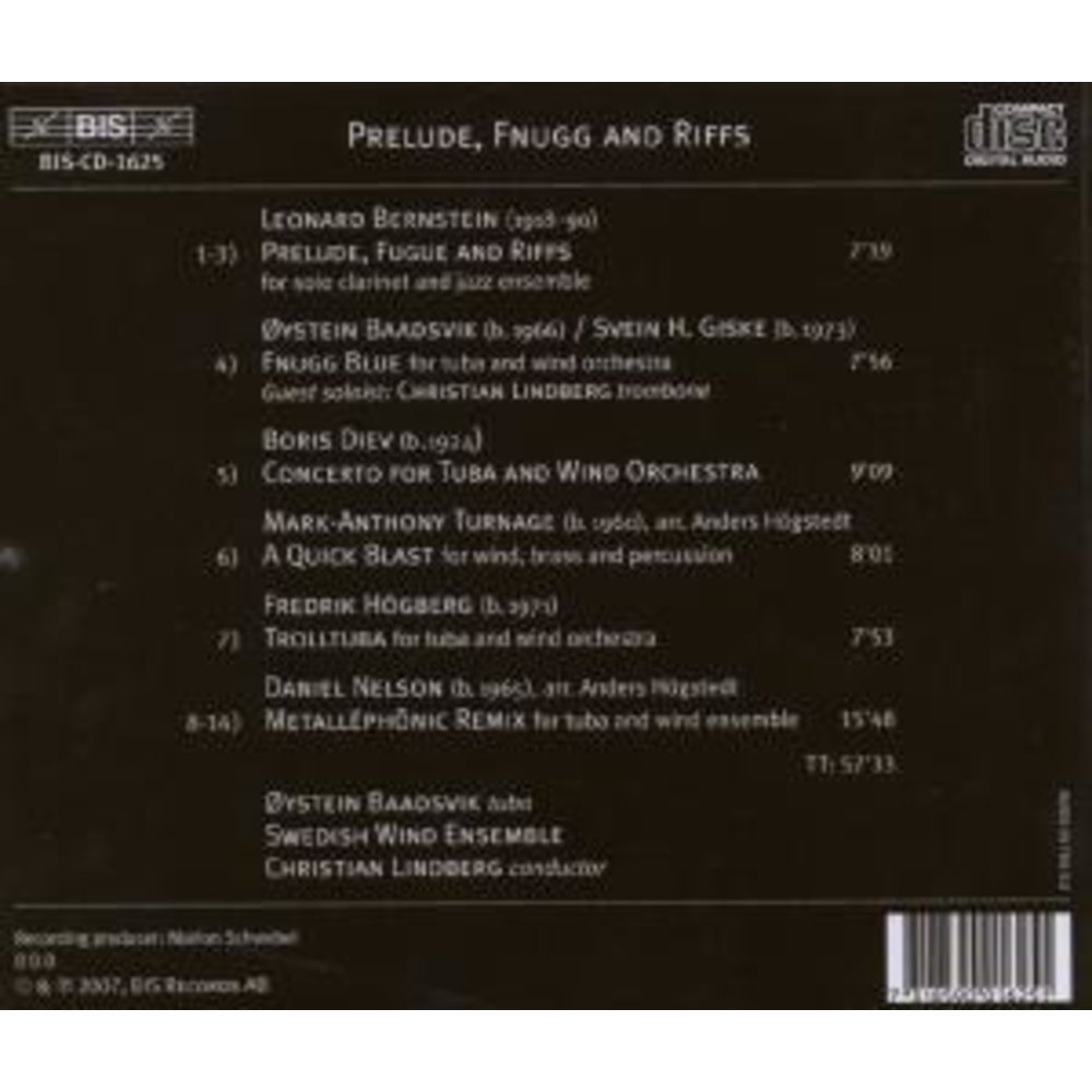 BIS Prelude, Fnugg And Riffs