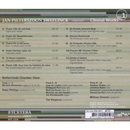 Etcetera Choral Works, Vol.1