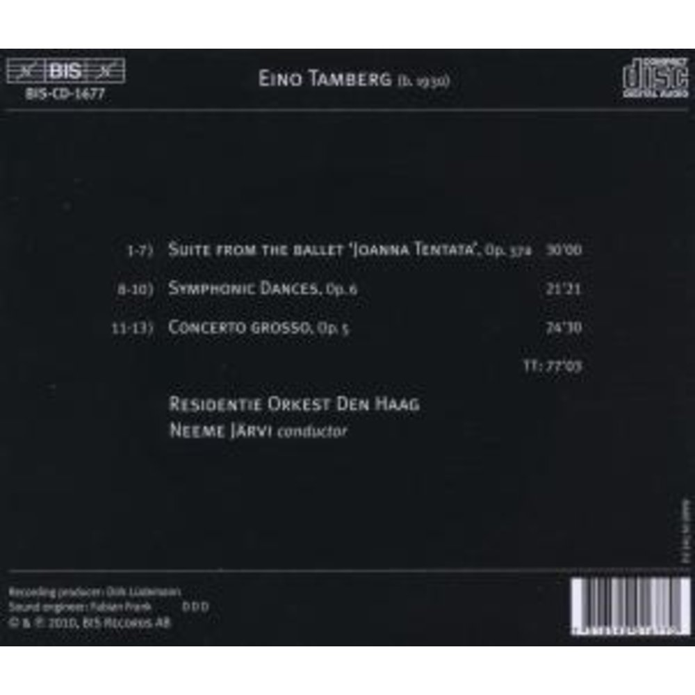 BIS Tamberg - Orch. Works