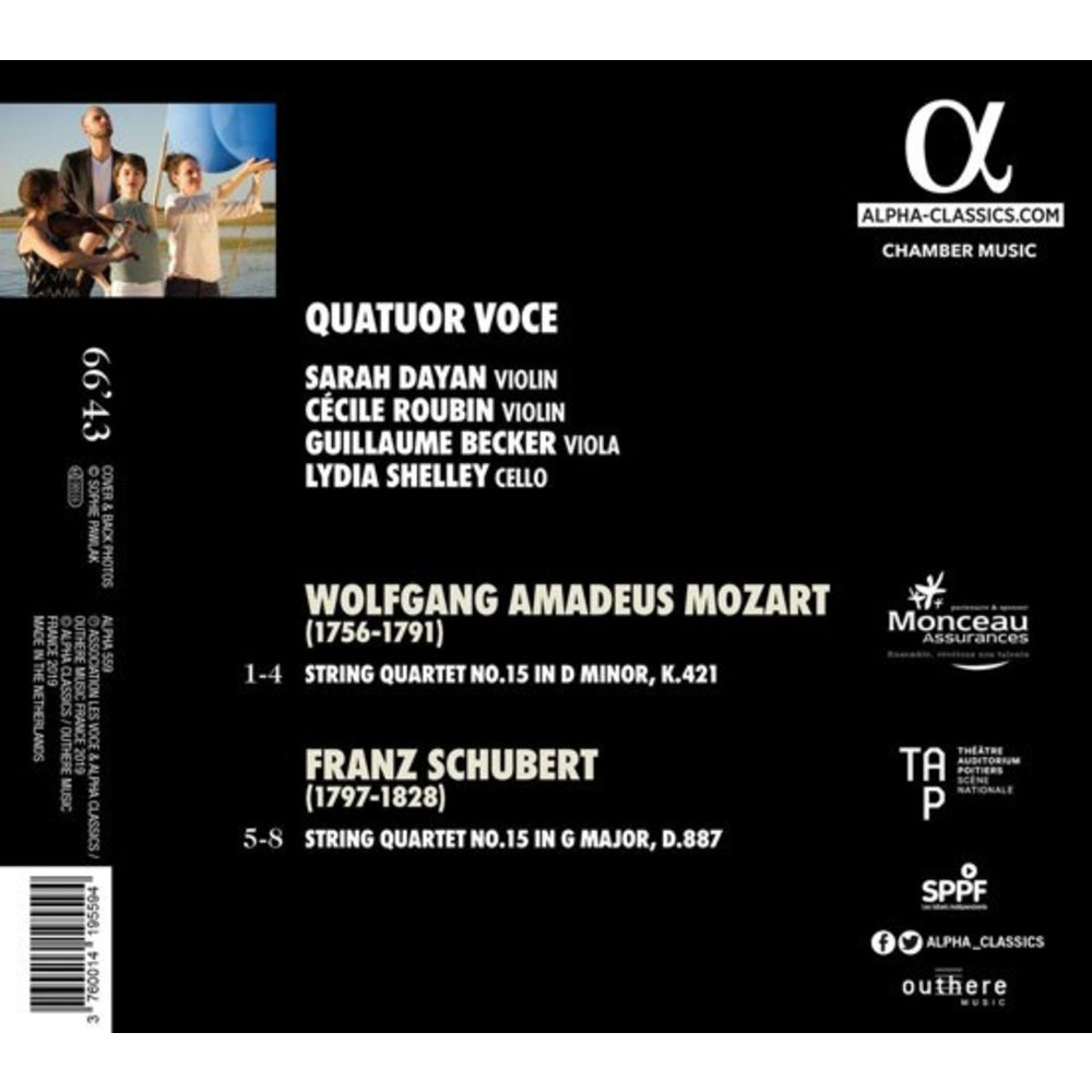 ALPHA String Quartets Nos.15