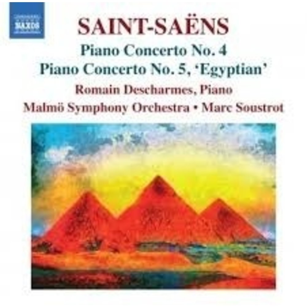 Naxos Saint-Saens: PIANO CONCERTOS NOS. 4 AND 5 'EGYPT