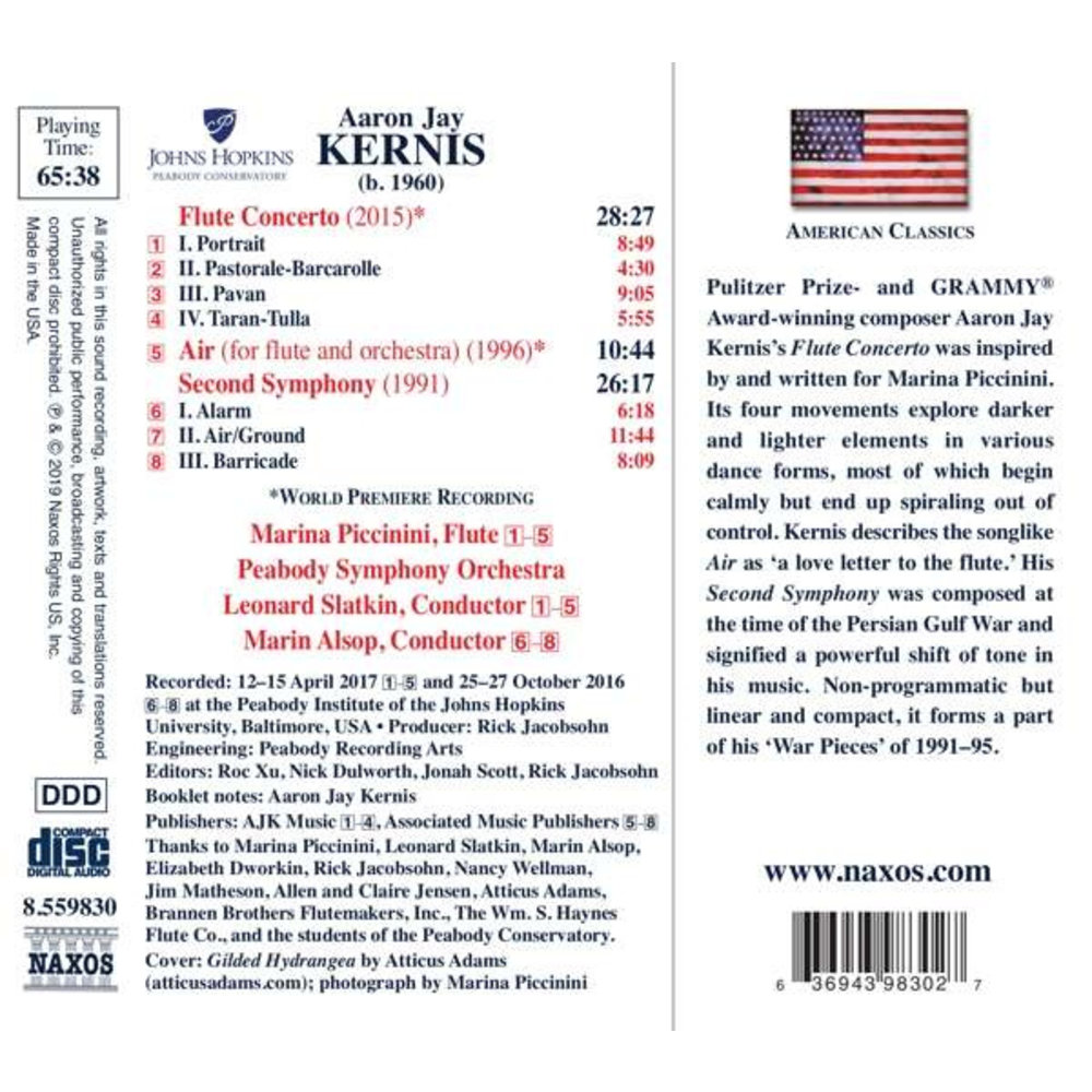 Naxos Flute Concerto - Air - Second Symphony