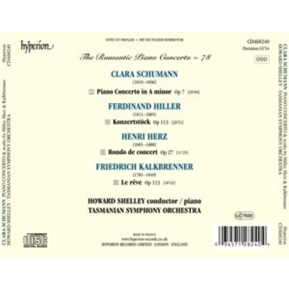Hyperion The Romantic Piano Concerto Vol.78