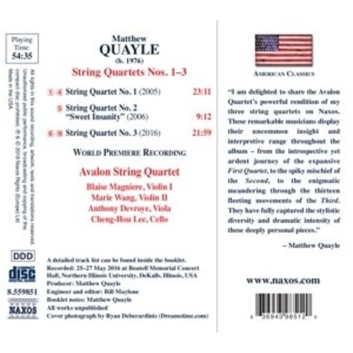 Naxos String Quartets Nos. 1-3