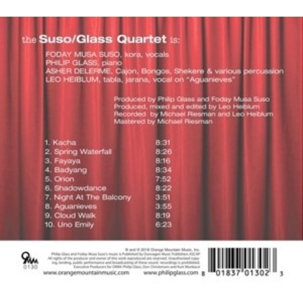 Orange Mountain Music Introducing The Suso/Glass Quartet