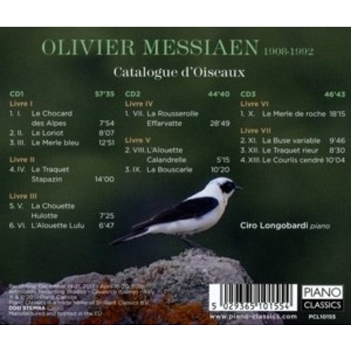 Piano Classics Messiaen: Catalogue D'oiseaux