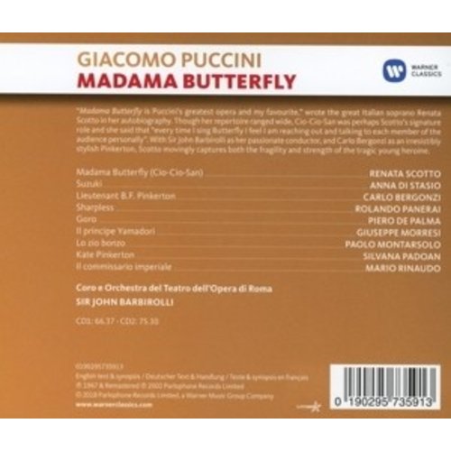 Erato/Warner Classics Madama Butterfly