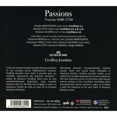 Harmonia Mundi Passions