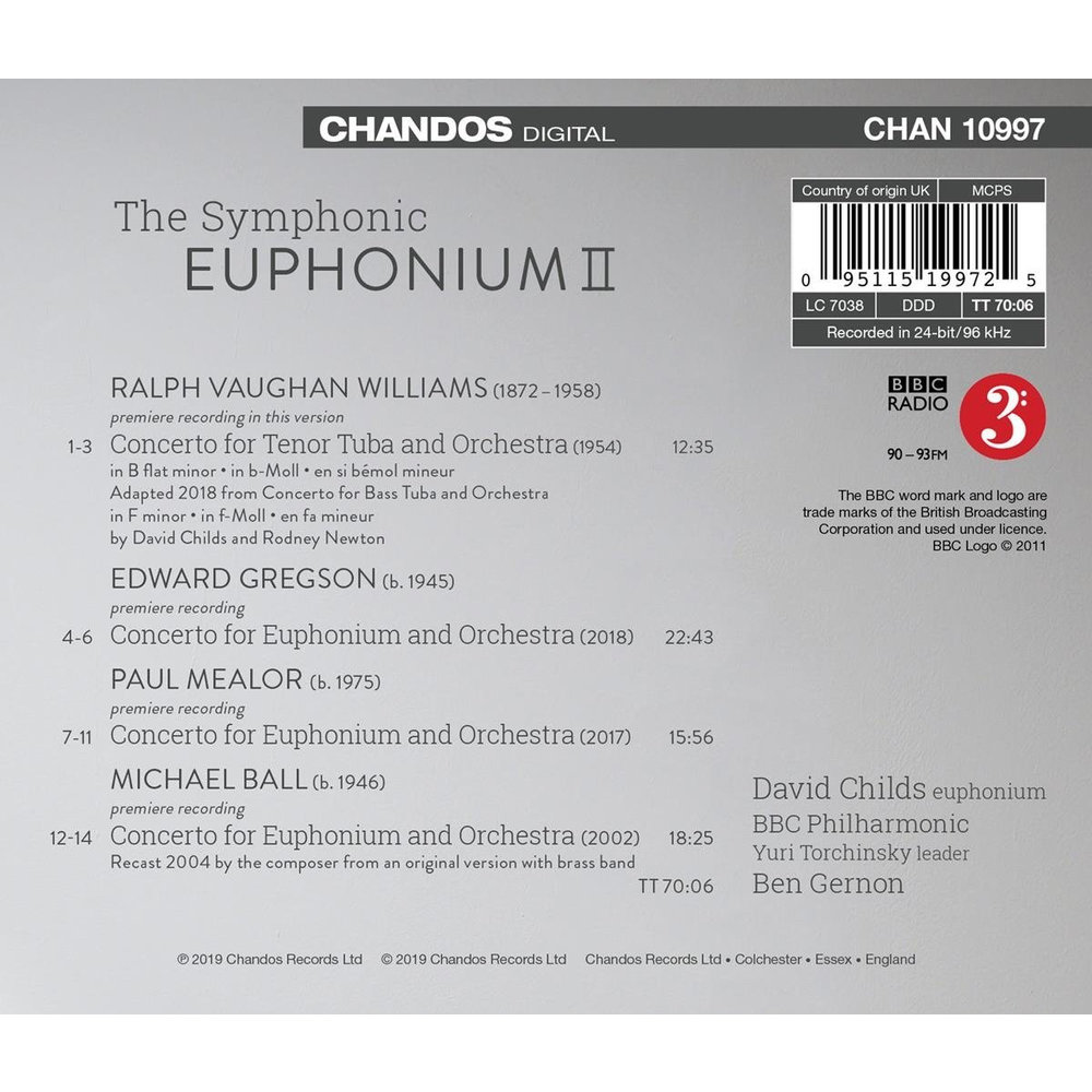CHANDOS The Symphonic Euphonium Ii