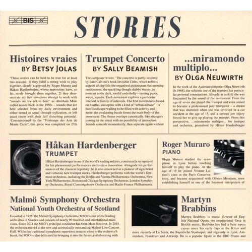 BIS Beamish, Neuwirth &  Brabbins: Stories - Trumpet Concertos