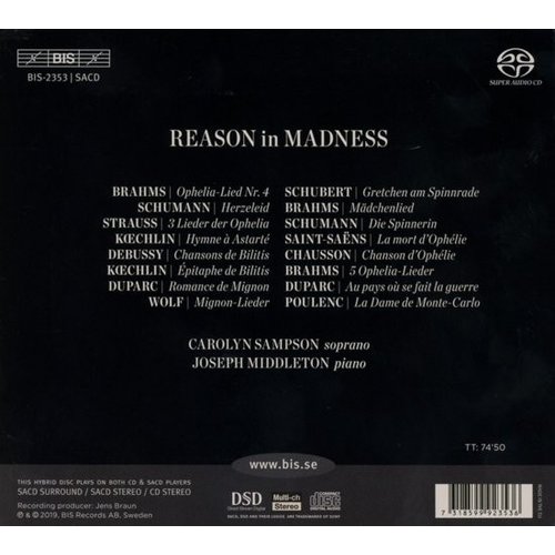 BIS Reason In Madness