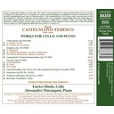 Naxos Castelnuovo-Tedesco: Works For Cello And Piano