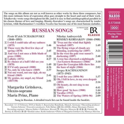 Naxos Russian Songs