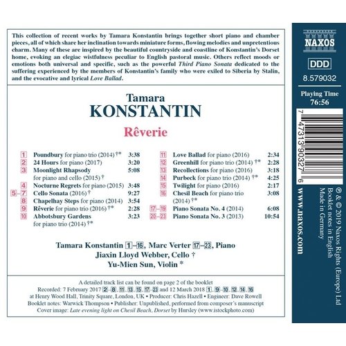 Naxos Konstantin: Reverie - Poundbury - 24 Hours