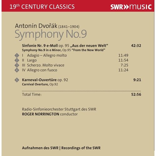 Symphony No. 9  E Minor - 'From The New World'