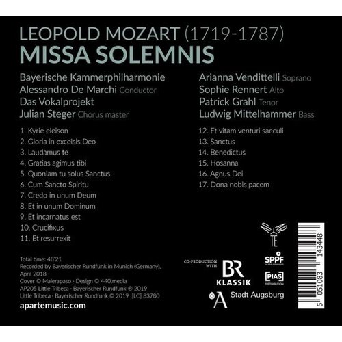 Aparté Leopold Mozart Missa Solemnis