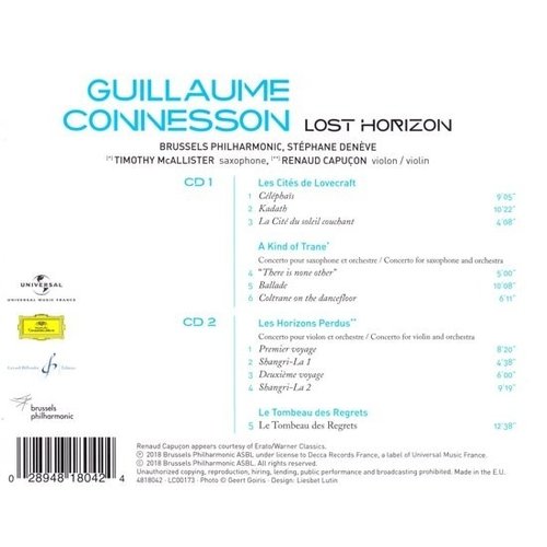 DECCA Guillaume Connesson: Lost Horizon