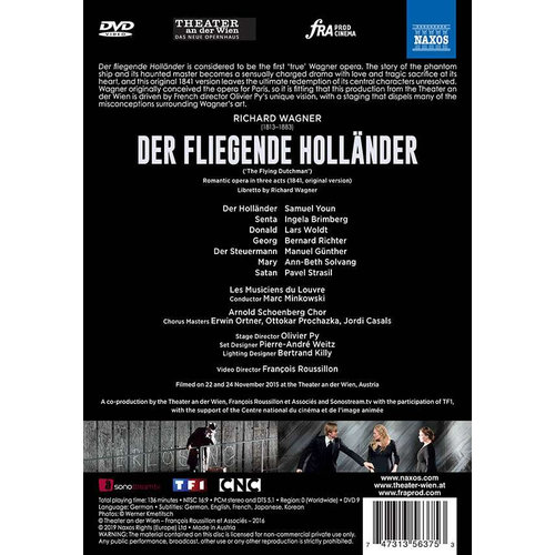 Naxos Wagner: Der Fliegende Hollander (BluRay)