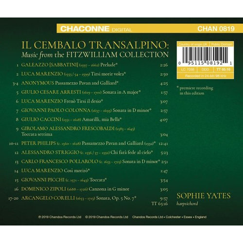 CHANDOS Il Cembalo Transalpino Music From T