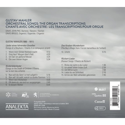 Orchestral Songs (The Organ Transcriptions)