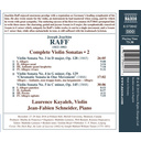 Naxos RAFF: Complete Violin Sonatas Vol.2